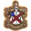 Alpha Chi Rho - Decal Crest with Background