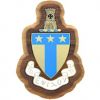 Alpha Tau Omega - Decal Crest with Background