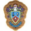 Delta Sigma Pi - Decal Crest with Background