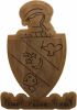 Alpha Gamma Rho - Carved Crest