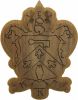 Kappa Kappa Gamma - Carved Crest